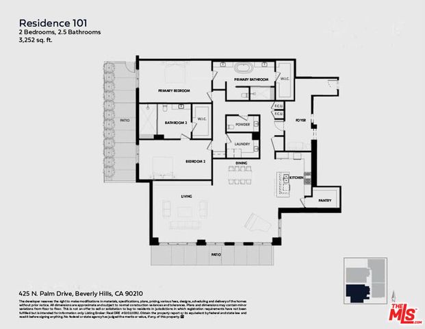 425 N Palm Drive 101, Beverly Hills, CA 90210