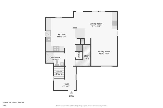 4417 6th AVENUE, Kenosha, WI 53140