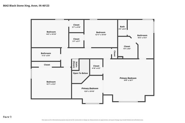 8642 Black Stone Xing, Avon, IN 46123