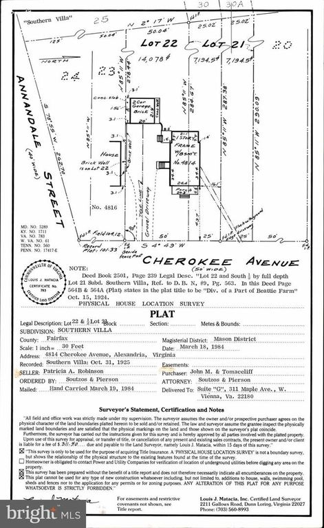 4814 CHEROKEE AVE, Alexandria, VA 22312