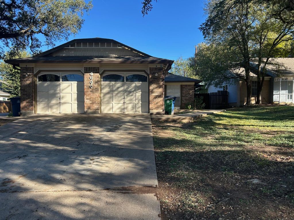 4600 Brown Bark PL A, Austin, TX 78727