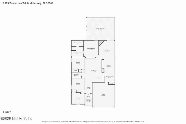 2995 TUSCARORA Trail, Middleburg, FL 32068