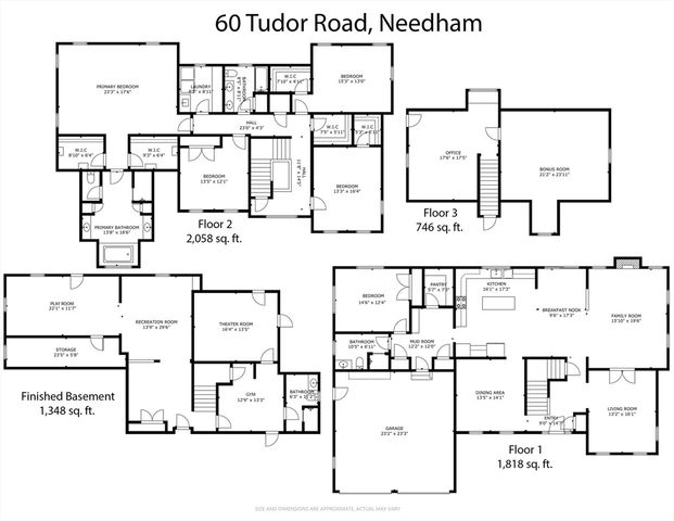 60 Tudor Road, Needham, MA 02492