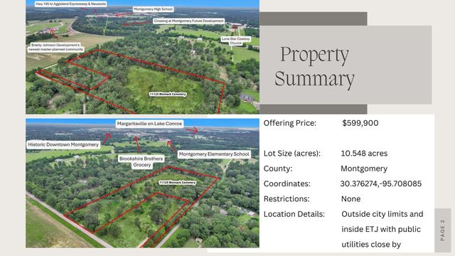 11125 Womack Cemetery Road, Montgomery, TX 77316