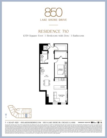 850 N Lake Shore Drive 710, Chicago, IL 60611