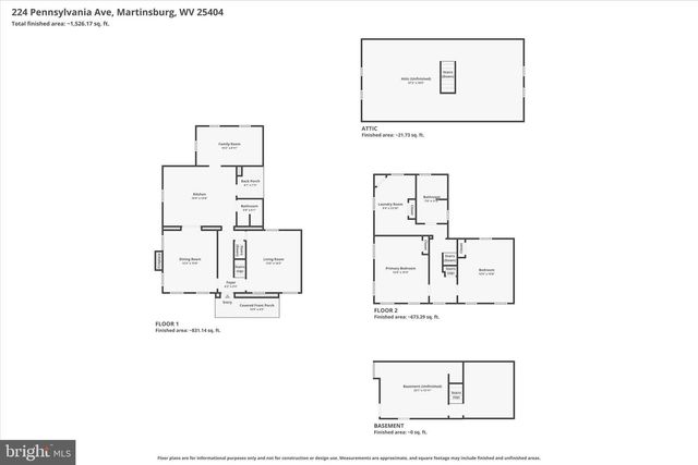 224 PENNSYLVANIA AVE, Martinsburg, WV 25404