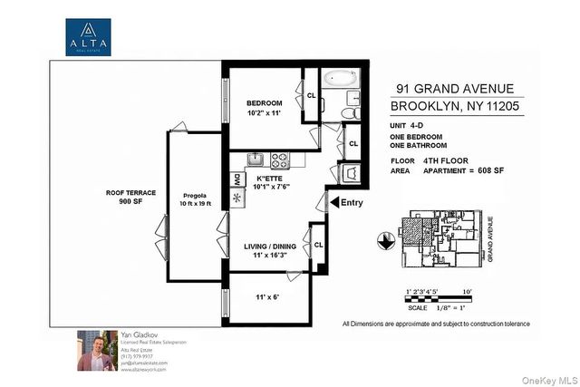 91 Grand Avenue 4D, Brooklyn, NY 11205