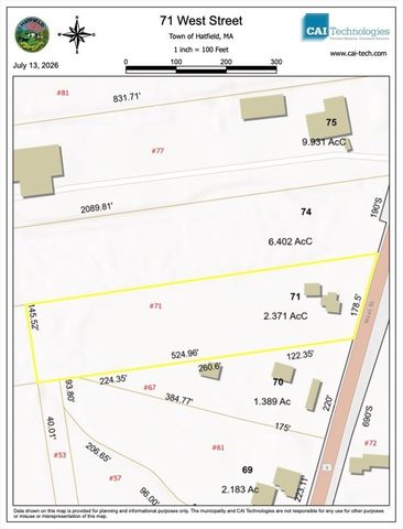 71 West St, Hatfield, MA 01088
