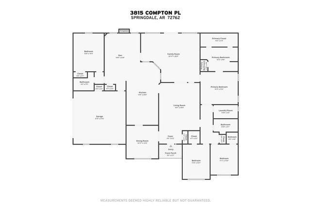 3815 Compton Place, Springdale, AR 72762