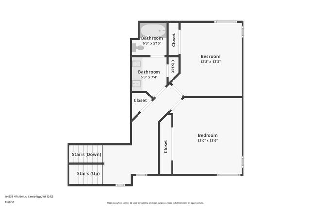 N4235 HILLSIDE Lane, Cambridge, WI 53523