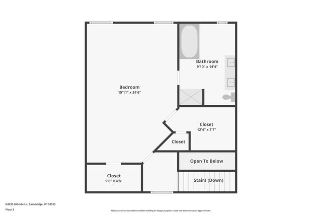 N4235 HILLSIDE Lane, Cambridge, WI 53523
