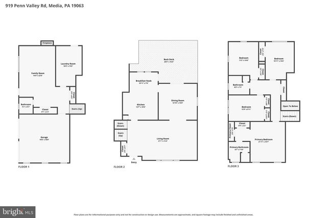 919 PENN VALLEY RD, Media, PA 19063