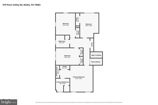 919 PENN VALLEY RD, Media, PA 19063