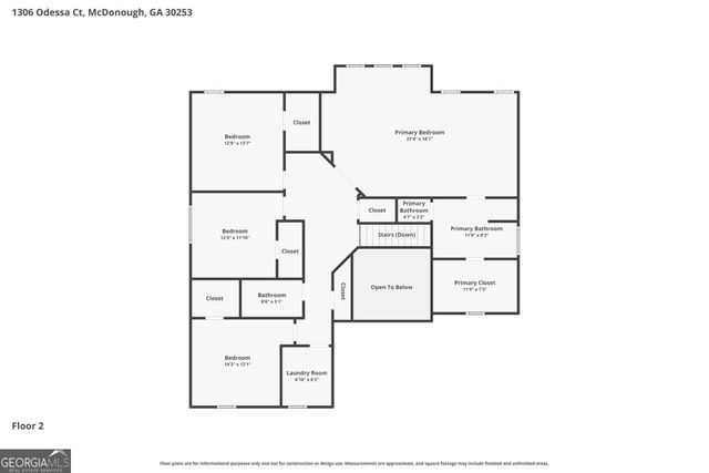 1306 Odessa Court, Mcdonough, GA 30253