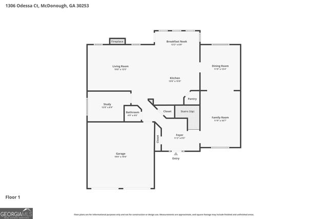 1306 Odessa Court, Mcdonough, GA 30253