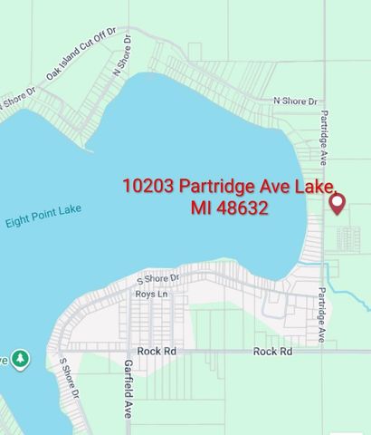 10203 Partridge Avenue, Lake, MI 48632
