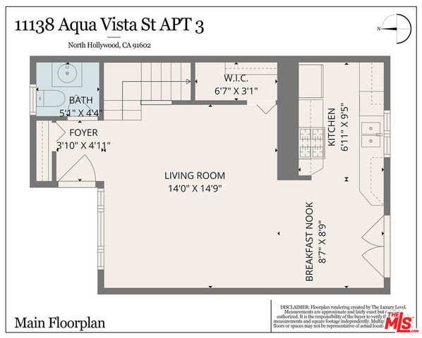 11138 Aqua Vista Street 3, Studio City, CA 91602