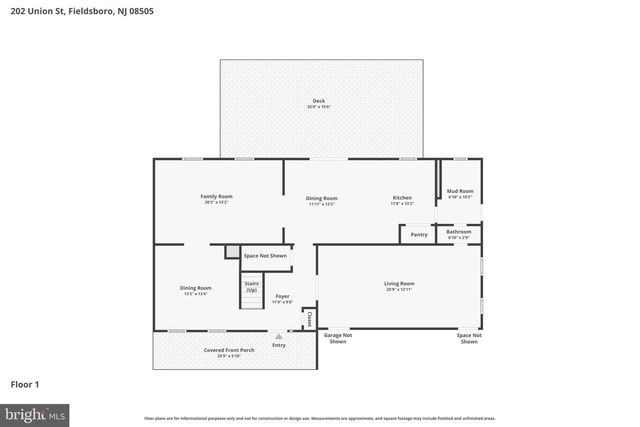 202 UNION ST, Bordentown, NJ 08505