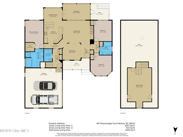 487 Broomsedge Court SE, Bolivia, NC 28422