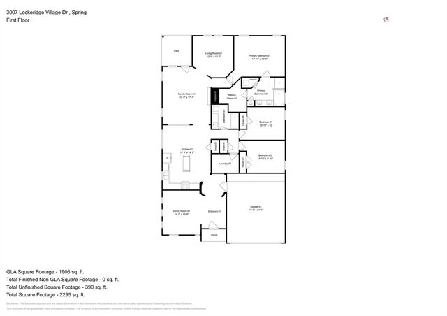 3007 Lockeridge Village Drive, Spring, TX 77386