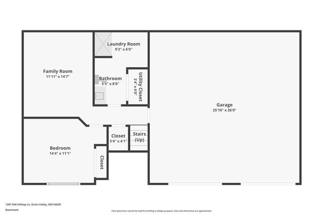 1307 NW Hilltop Lane, Grain Valley, MO 64029