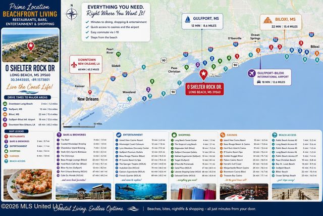 Shelter Rock Drive, Long Beach, MS 39560