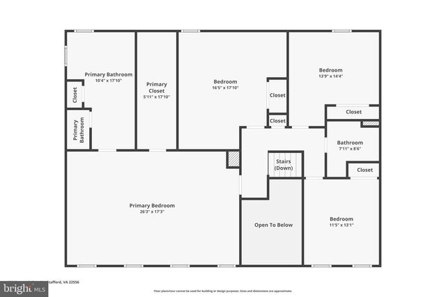 950 GROUSE POINTE DR, Stafford, VA 22556