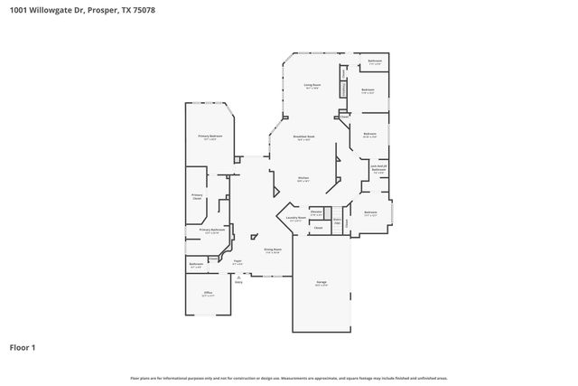 1001 Willowgate Drive, Prosper, TX 75078