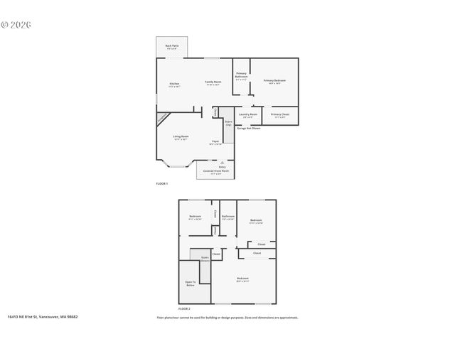 16413 Ne 81ST St, Vancouver, WA 98682
