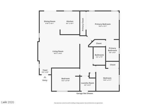 6037 Carmel Bluff Street, North Las Vegas, NV 89031