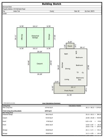 612 Old Dutch Road W, Indian Trail, NC 28079