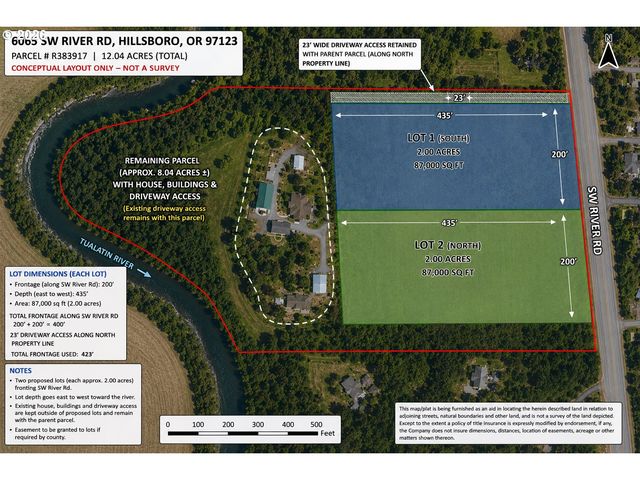0 Sw RIVER Rd 1, Hillsboro, OR 97123