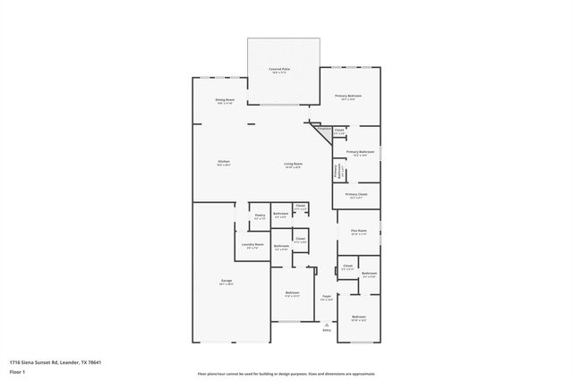 1716 Siena Sunset RD, Leander, TX 78641
