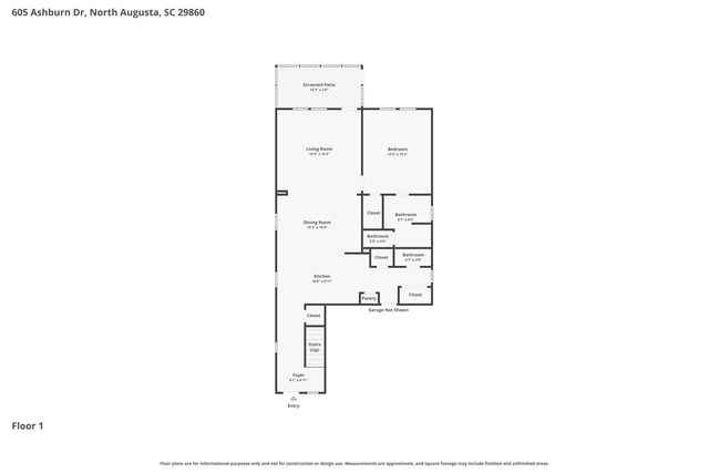 605 Ashburn Drive, North Augusta, SC 29860