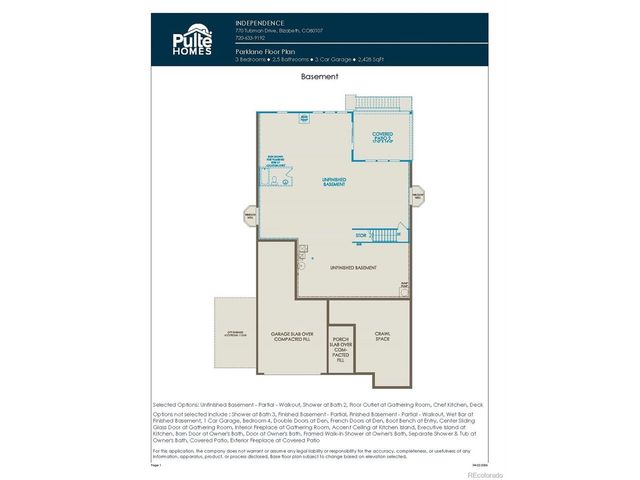 39840 Congress Lane, Elizabeth, CO 80107