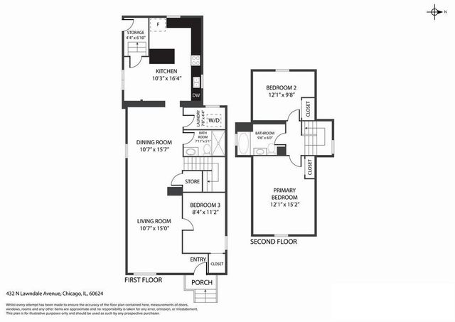 432 N Lawndale Avenue, Chicago, IL 60624