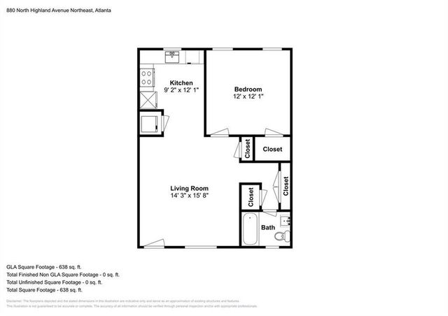 880 N Highland Avenue NE B3, Atlanta, GA 30306
