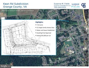 160 KEAN RD, Orange, VA 22960