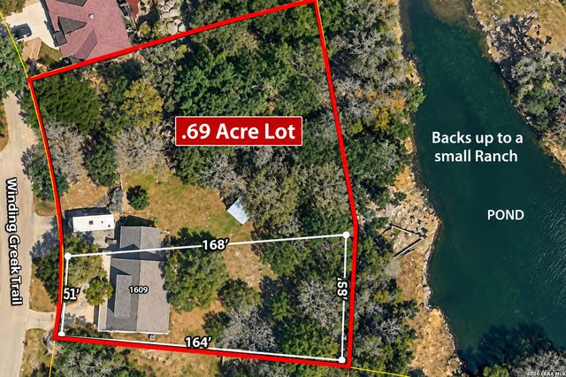 1609 Winding Creek, Spring Branch, TX 78070