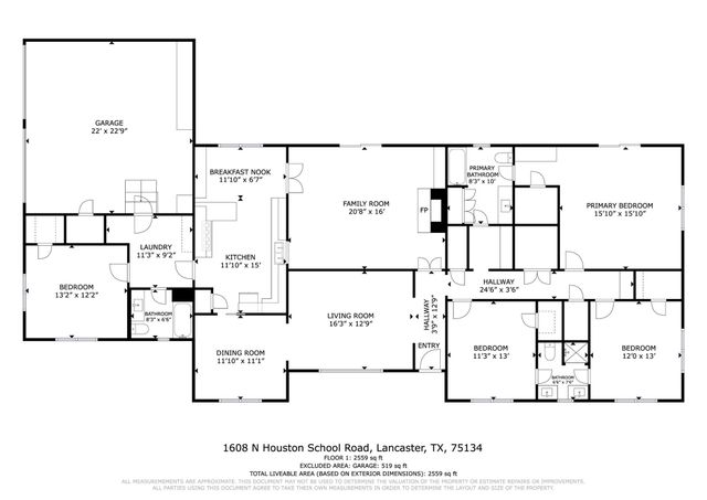 1608 N Houston School Road, Lancaster, TX 75134