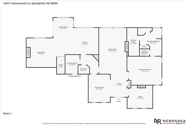 12611 Cottonwood Lane, Springfield, NE 68059