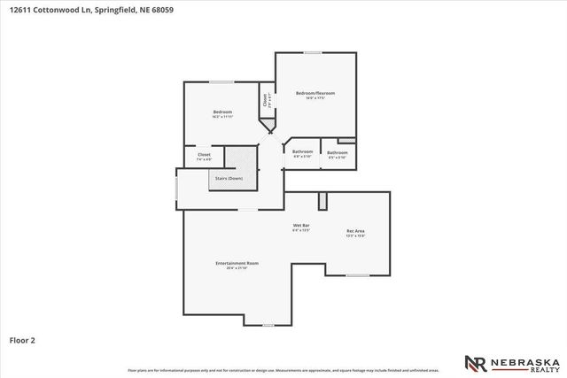 12611 Cottonwood Lane, Springfield, NE 68059