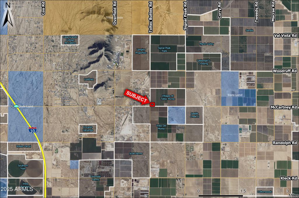 0 E McCartney Road -, Coolidge, AZ 85128 — exterior