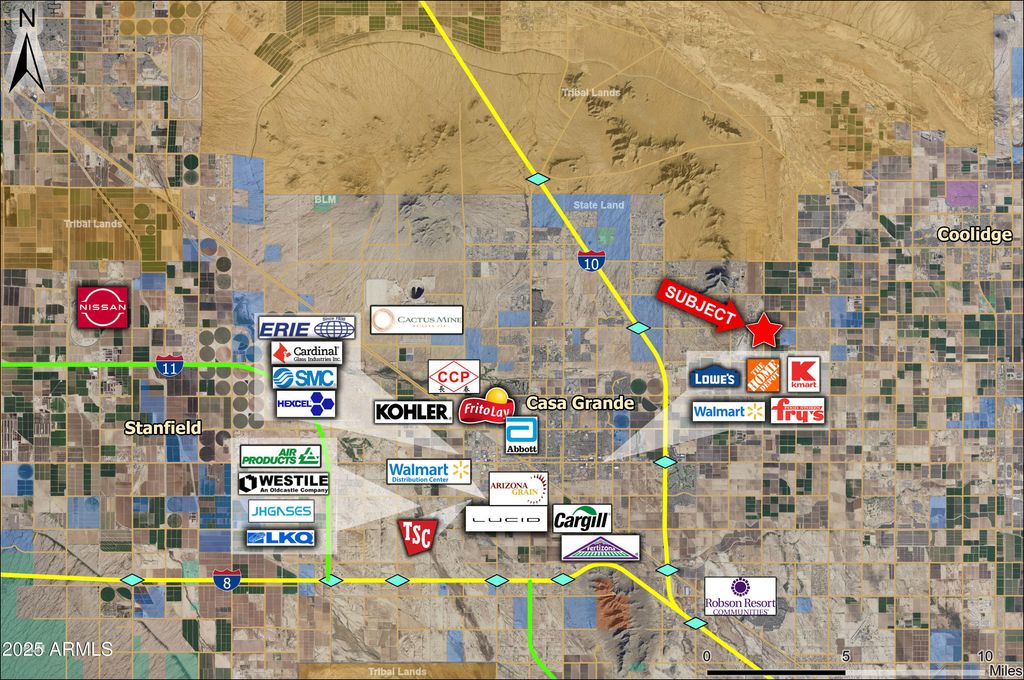 0 E McCartney Road -, Coolidge, AZ 85128 — photo 3