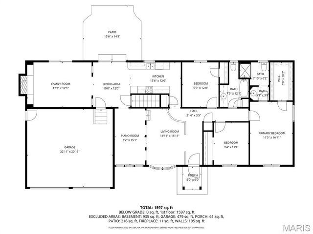 1561 Notre Dame Drive, Bonne Terre, MO 63628