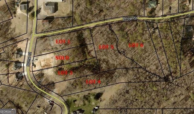 5 LOTS Rome St. & Driver Street, Temple, GA 30179