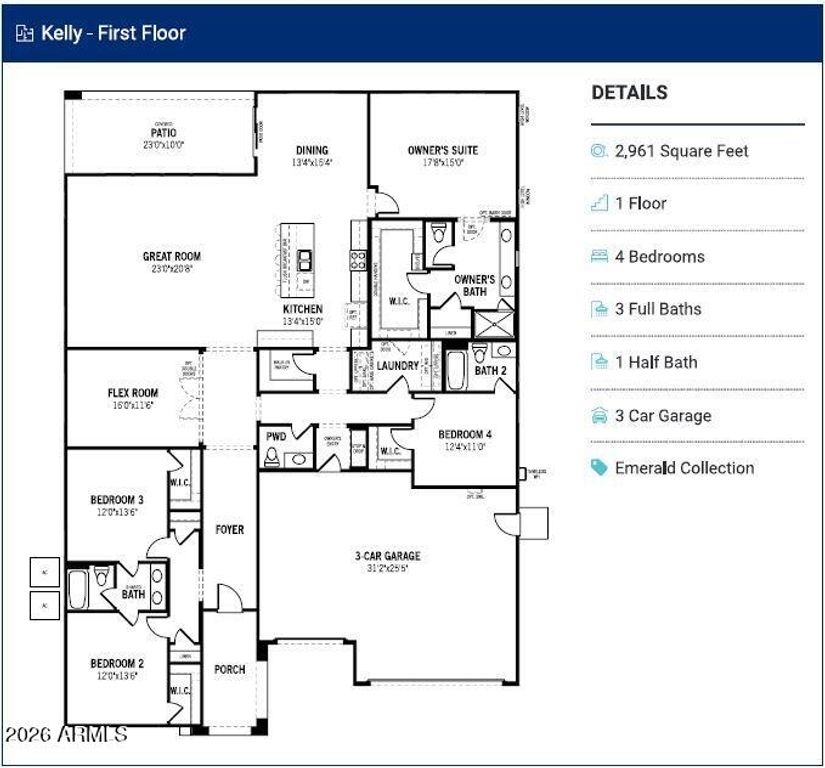 26625 S 227TH Way, Queen Creek, AZ 85142 — photo 2