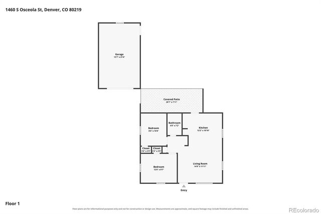 1460 S Osceola Street, Denver, CO 80219