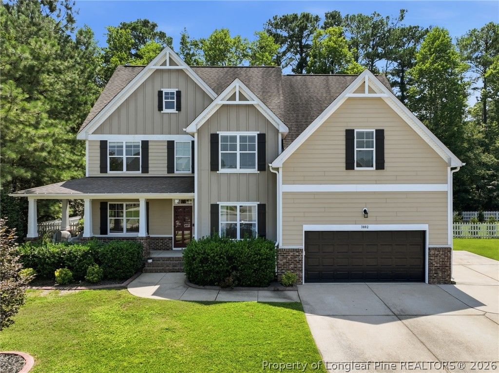 3802 Corapeake Drive, Fayetteville, NC 28312 — exterior