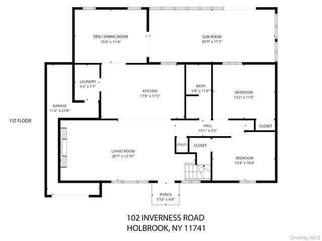 102 Inverness Road, Holbrook, NY 11741
